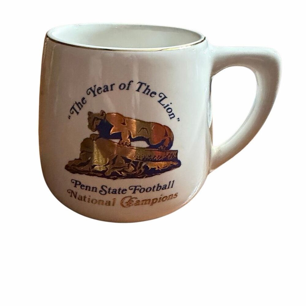 Vintage 1982 Penn State Football National Champions Mug Concepts Unlimited NJ